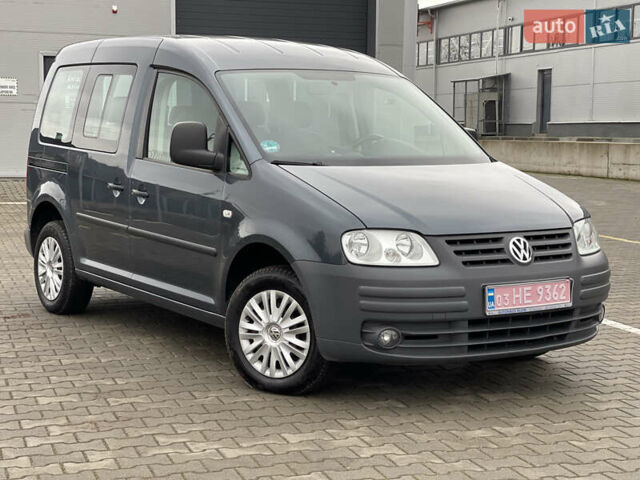 Синий Фольксваген Кадди, объемом двигателя 1.6 л и пробегом 184 тыс. км за 5699 $, фото 1 на Automoto.ua