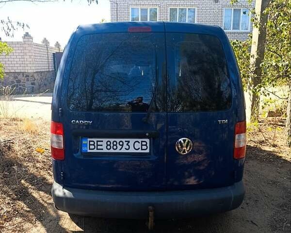 Синий Фольксваген Кадди, объемом двигателя 1.9 л и пробегом 349 тыс. км за 6400 $, фото 2 на Automoto.ua