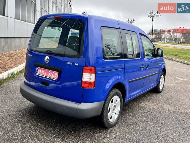 Синій Фольксваген Кадді, об'ємом двигуна 1.6 л та пробігом 170 тис. км за 6800 $, фото 20 на Automoto.ua