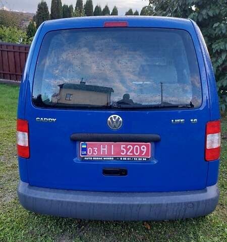 Синій Фольксваген Кадді, об'ємом двигуна 1.6 л та пробігом 170 тис. км за 6495 $, фото 4 на Automoto.ua