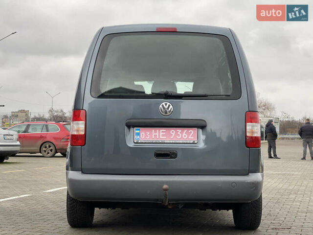 Синий Фольксваген Кадди, объемом двигателя 1.6 л и пробегом 184 тыс. км за 5699 $, фото 6 на Automoto.ua