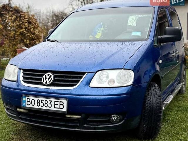 Синий Фольксваген Кадди, объемом двигателя 1.4 л и пробегом 260 тыс. км за 6000 $, фото 1 на Automoto.ua