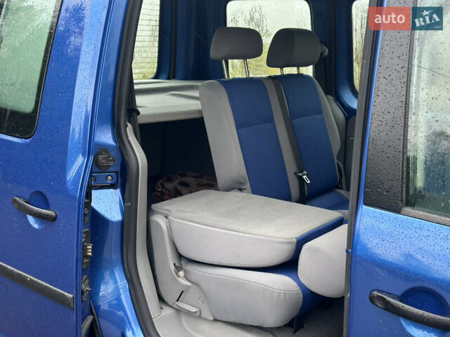 Синий Фольксваген Кадди, объемом двигателя 1.6 л и пробегом 190 тыс. км за 6550 $, фото 8 на Automoto.ua