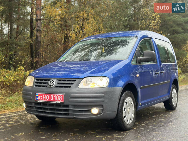 Синий Фольксваген Кадди, объемом двигателя 1.6 л и пробегом 190 тыс. км за 6550 $, фото 15 на Automoto.ua