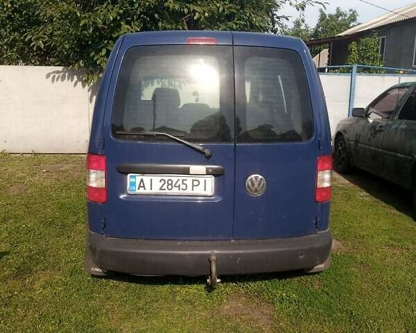 Синий Фольксваген Кадди, объемом двигателя 1.97 л и пробегом 273 тыс. км за 5300 $, фото 6 на Automoto.ua