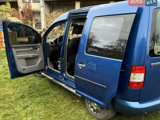 Синий Фольксваген Кадди, объемом двигателя 1.4 л и пробегом 260 тыс. км за 6000 $, фото 2 на Automoto.ua