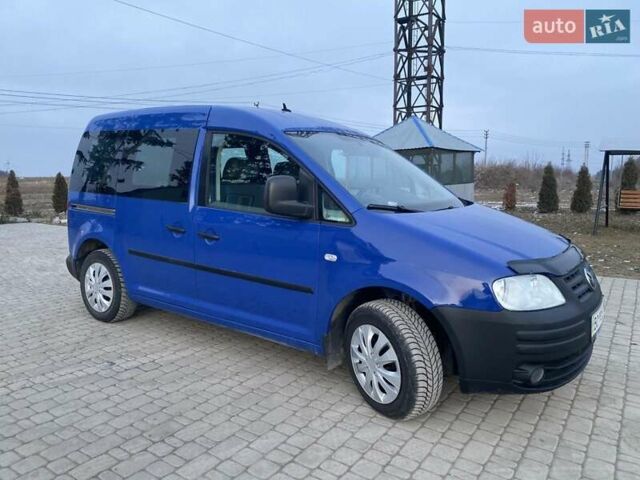 Синий Фольксваген Кадди, объемом двигателя 1.97 л и пробегом 277 тыс. км за 4999 $, фото 2 на Automoto.ua