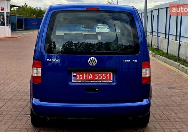 Синий Фольксваген Кадди, объемом двигателя 1.6 л и пробегом 233 тыс. км за 7399 $, фото 23 на Automoto.ua