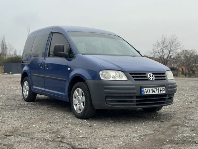 Синий Фольксваген Кадди, объемом двигателя 2 л и пробегом 342 тыс. км за 5899 $, фото 1 на Automoto.ua