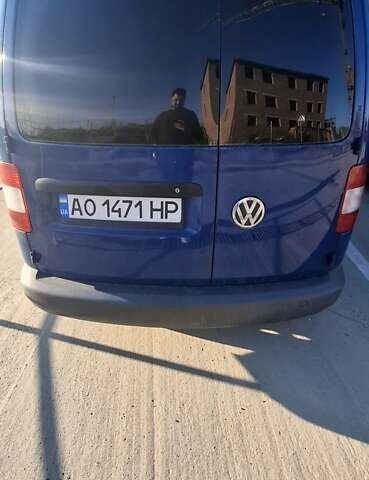 Синий Фольксваген Кадди, объемом двигателя 1.9 л и пробегом 341 тыс. км за 4500 $, фото 2 на Automoto.ua