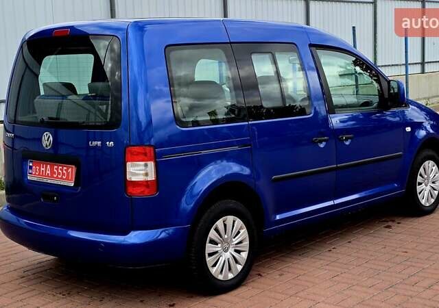 Синий Фольксваген Кадди, объемом двигателя 1.6 л и пробегом 233 тыс. км за 7399 $, фото 18 на Automoto.ua