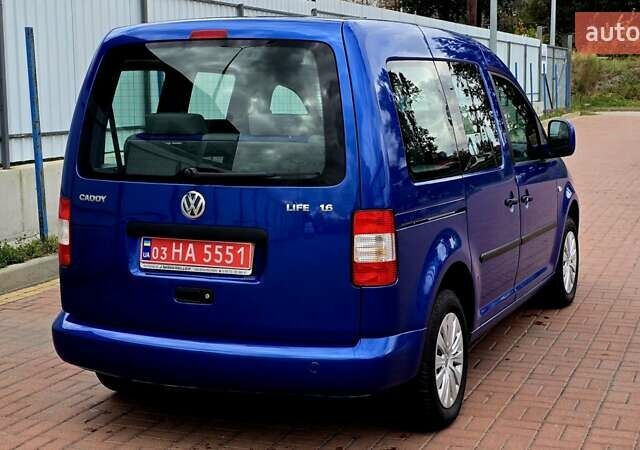 Синий Фольксваген Кадди, объемом двигателя 1.6 л и пробегом 233 тыс. км за 7399 $, фото 21 на Automoto.ua