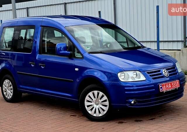 Синий Фольксваген Кадди, объемом двигателя 1.6 л и пробегом 233 тыс. км за 7399 $, фото 9 на Automoto.ua