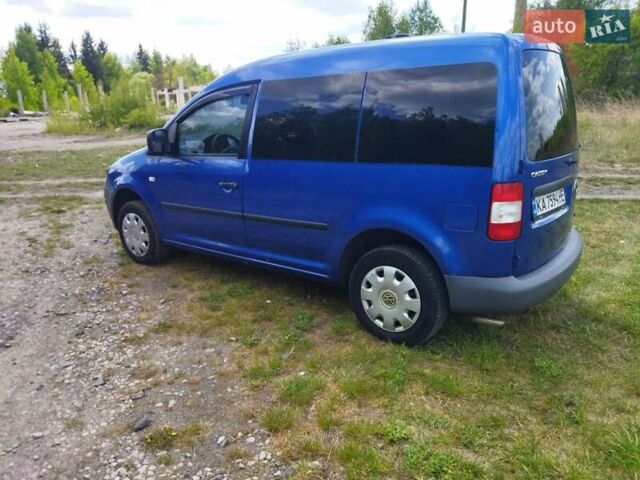 Синий Фольксваген Кадди, объемом двигателя 2 л и пробегом 370 тыс. км за 3700 $, фото 3 на Automoto.ua