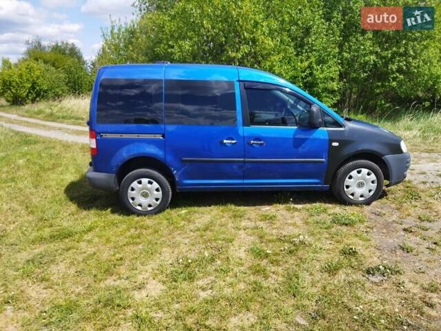 Синий Фольксваген Кадди, объемом двигателя 2 л и пробегом 370 тыс. км за 3700 $, фото 6 на Automoto.ua