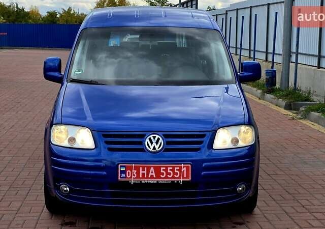 Синий Фольксваген Кадди, объемом двигателя 1.6 л и пробегом 233 тыс. км за 7399 $, фото 5 на Automoto.ua