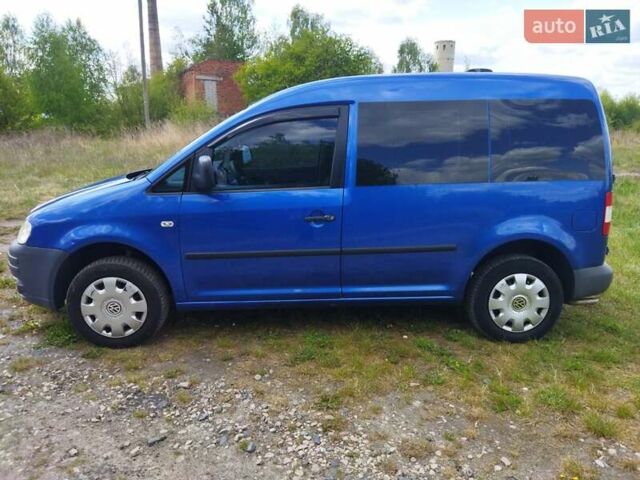 Синий Фольксваген Кадди, объемом двигателя 2 л и пробегом 370 тыс. км за 3700 $, фото 2 на Automoto.ua