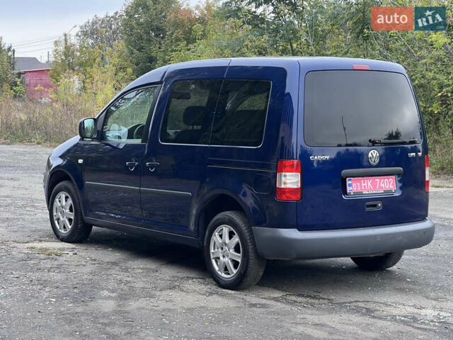 Синий Фольксваген Кадди, объемом двигателя 1.6 л и пробегом 210 тыс. км за 6499 $, фото 6 на Automoto.ua