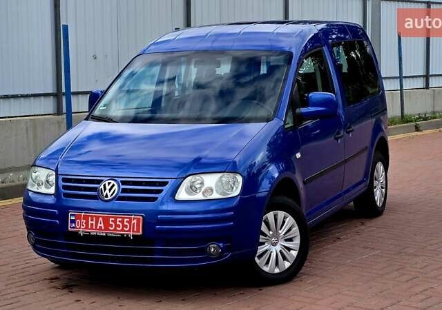 Синий Фольксваген Кадди, объемом двигателя 1.6 л и пробегом 233 тыс. км за 7399 $, фото 4 на Automoto.ua