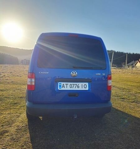 Синий Фольксваген Кадди, объемом двигателя 1.6 л и пробегом 245 тыс. км за 8500 $, фото 5 на Automoto.ua