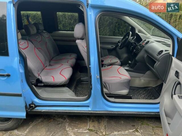 Синий Фольксваген Кадди, объемом двигателя 1.9 л и пробегом 294 тыс. км за 5999 $, фото 7 на Automoto.ua