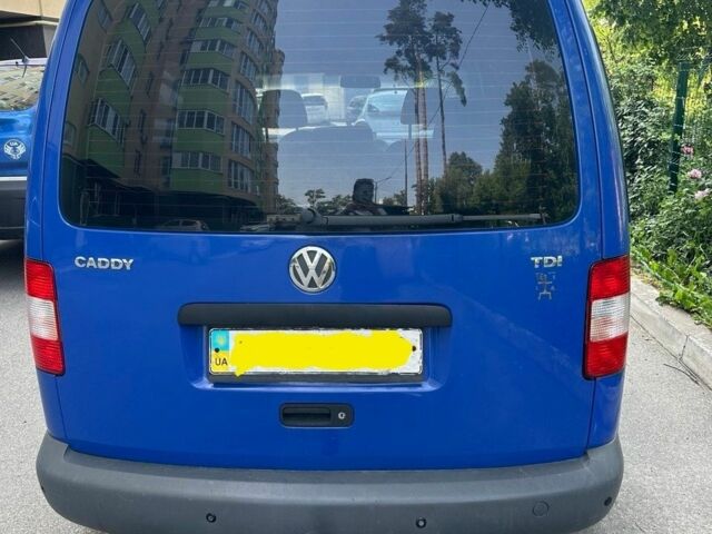 Синий Фольксваген Кадди, объемом двигателя 1.9 л и пробегом 385 тыс. км за 5500 $, фото 1 на Automoto.ua