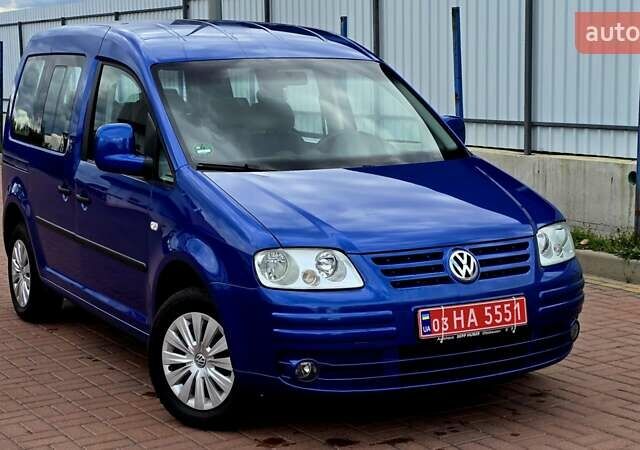 Синий Фольксваген Кадди, объемом двигателя 1.6 л и пробегом 233 тыс. км за 7399 $, фото 6 на Automoto.ua