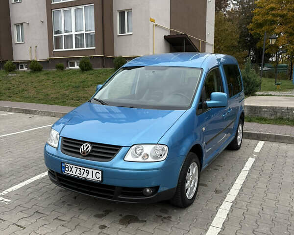 Синий Фольксваген Кадди, объемом двигателя 1.6 л и пробегом 233 тыс. км за 6800 $, фото 2 на Automoto.ua