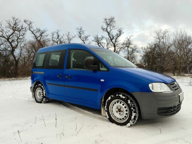 Синий Фольксваген Кадди, объемом двигателя 1.9 л и пробегом 260 тыс. км за 4750 $, фото 1 на Automoto.ua