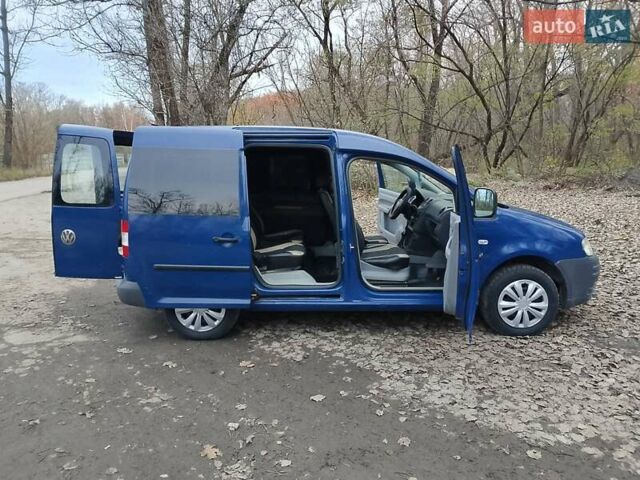 Синий Фольксваген Кадди, объемом двигателя 1.97 л и пробегом 297 тыс. км за 5500 $, фото 10 на Automoto.ua