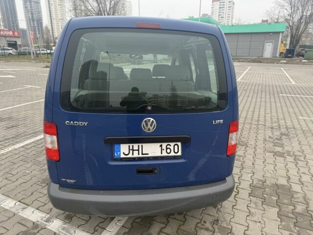 Синий Фольксваген Кадди, объемом двигателя 1.9 л и пробегом 430 тыс. км за 2650 $, фото 4 на Automoto.ua