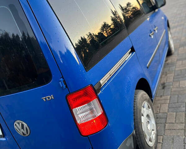 Синий Фольксваген Кадди, объемом двигателя 1.9 л и пробегом 349 тыс. км за 5850 $, фото 5 на Automoto.ua