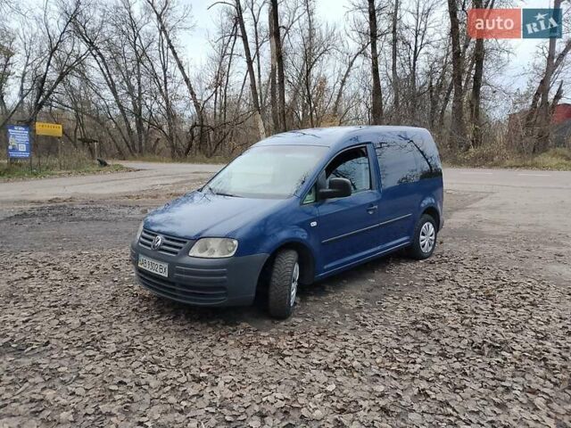 Синий Фольксваген Кадди, объемом двигателя 1.97 л и пробегом 297 тыс. км за 5500 $, фото 3 на Automoto.ua