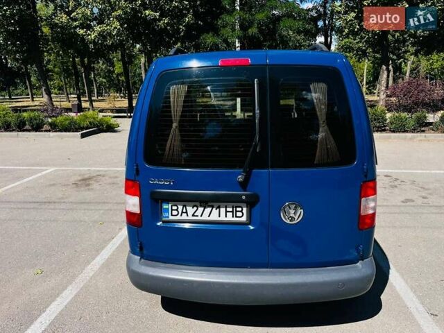Синий Фольксваген Кадди, объемом двигателя 1.97 л и пробегом 298 тыс. км за 6900 $, фото 3 на Automoto.ua
