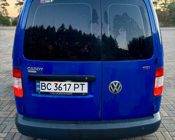 Синий Фольксваген Кадди, объемом двигателя 1.9 л и пробегом 349 тыс. км за 5850 $, фото 4 на Automoto.ua