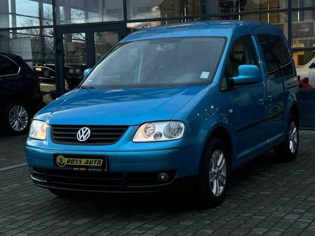Синий Фольксваген Кадди, объемом двигателя 1.6 л и пробегом 215 тыс. км за 7900 $, фото 2 на Automoto.ua