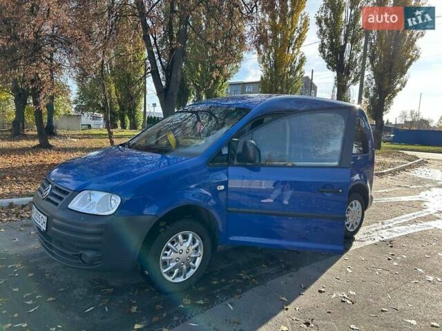 Фольксваген Кадди 2008 в Броварах на Automoto.ua Синий Фольксваген Кадди, объемом двигателя 1.6 л и пробегом 260 тыс. км за 5100 $, фото 5 на Automoto.ua
