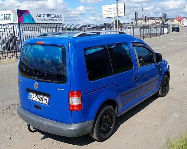 Синий Фольксваген Кадди, объемом двигателя 1.4 л и пробегом 370 тыс. км за 5600 $, фото 3 на Automoto.ua