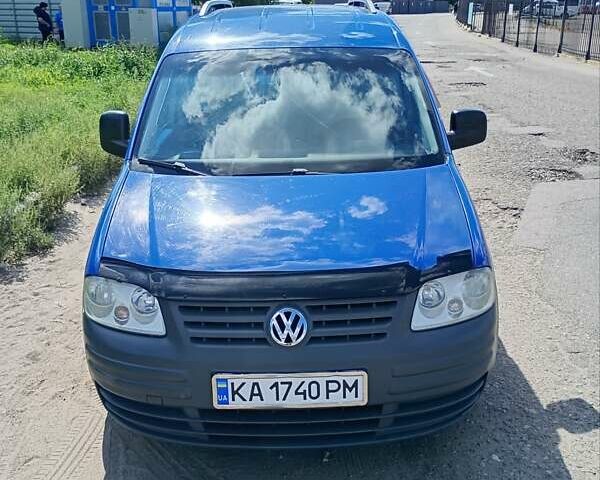 Синий Фольксваген Кадди, объемом двигателя 1.4 л и пробегом 370 тыс. км за 5600 $, фото 1 на Automoto.ua