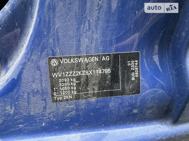 Синій Фольксваген Кадді, об'ємом двигуна 1.4 л та пробігом 83 тис. км за 6700 $, фото 12 на Automoto.ua