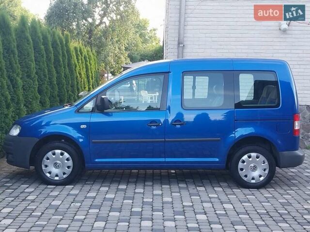 Синий Фольксваген Кадди, объемом двигателя 1.4 л и пробегом 200 тыс. км за 7500 $, фото 2 на Automoto.ua