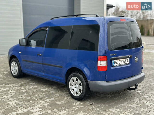 Синий Фольксваген Кадди, объемом двигателя 1.9 л и пробегом 361 тыс. км за 7650 $, фото 4 на Automoto.ua