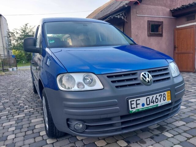 Синий Фольксваген Кадди, объемом двигателя 1.4 л и пробегом 200 тыс. км за 7500 $, фото 6 на Automoto.ua