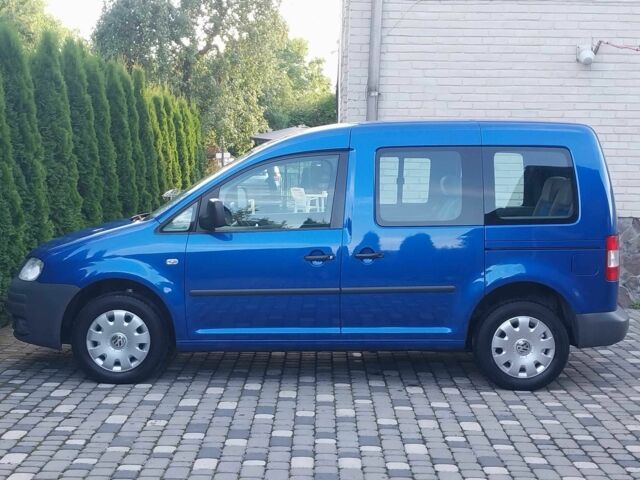 Синий Фольксваген Кадди, объемом двигателя 1.4 л и пробегом 200 тыс. км за 7500 $, фото 1 на Automoto.ua