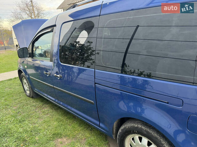 Синий Фольксваген Кадди, объемом двигателя 1.9 л и пробегом 330 тыс. км за 8800 $, фото 3 на Automoto.ua