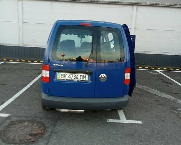 Синий Фольксваген Кадди, объемом двигателя 2 л и пробегом 189 тыс. км за 6700 $, фото 3 на Automoto.ua