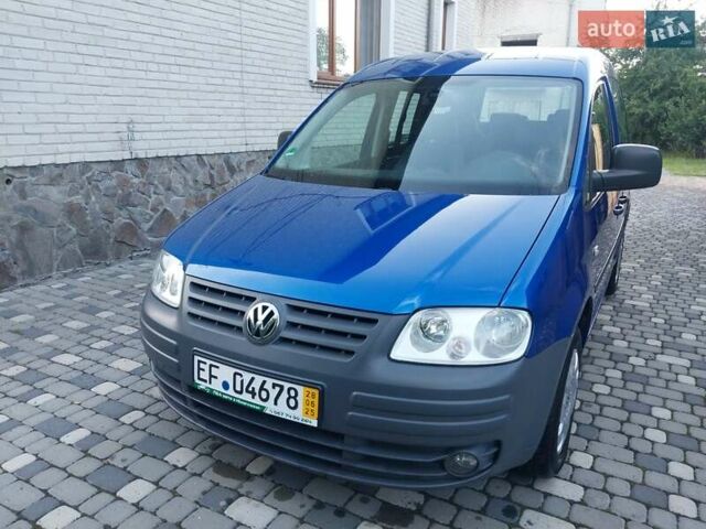 Синий Фольксваген Кадди, объемом двигателя 1.4 л и пробегом 200 тыс. км за 7500 $, фото 6 на Automoto.ua