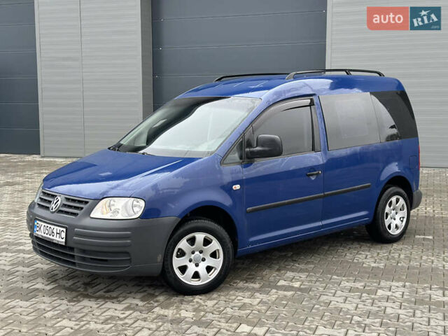 Синий Фольксваген Кадди, объемом двигателя 1.9 л и пробегом 361 тыс. км за 7650 $, фото 1 на Automoto.ua