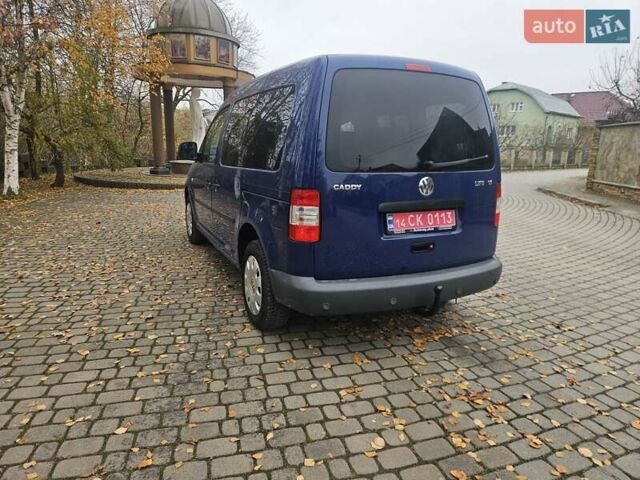 Синий Фольксваген Кадди, объемом двигателя 1.6 л и пробегом 243 тыс. км за 8100 $, фото 6 на Automoto.ua