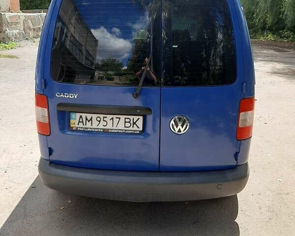 Синий Фольксваген Кадди, объемом двигателя 1.97 л и пробегом 395 тыс. км за 6700 $, фото 3 на Automoto.ua